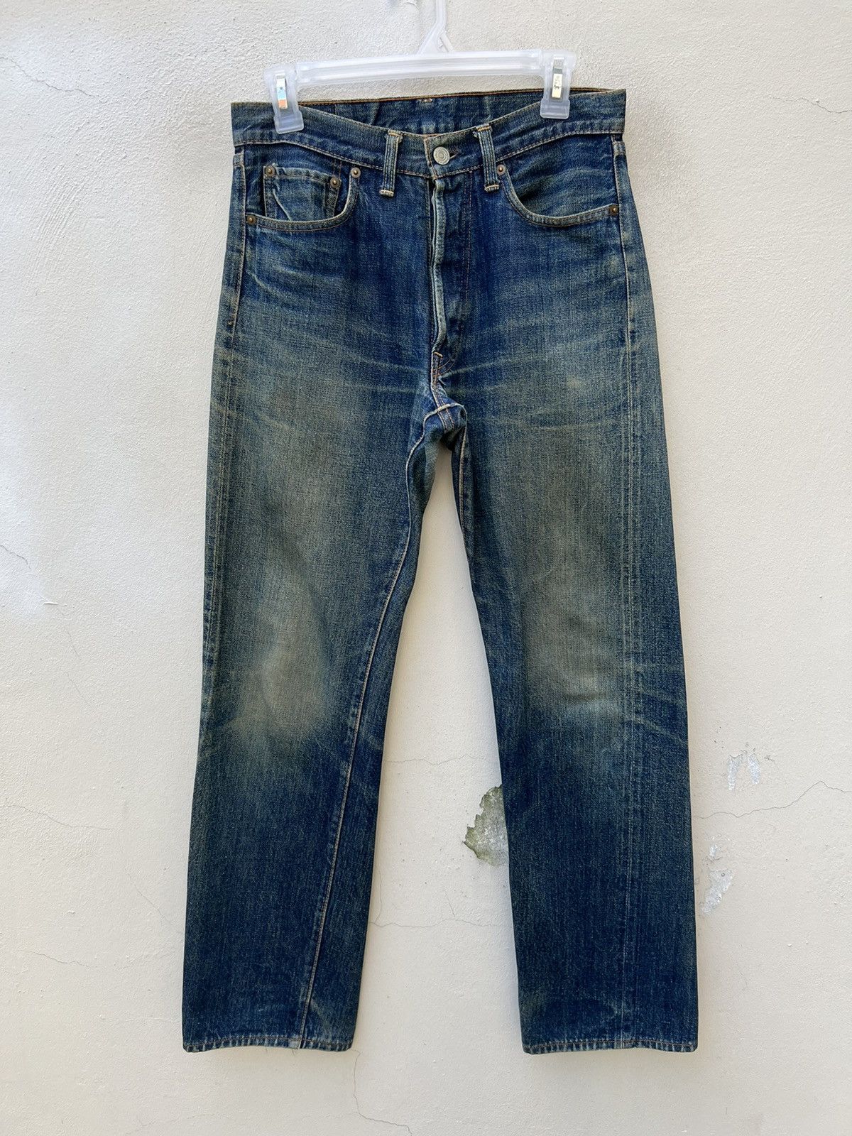 Denime VTG 90s DENIME Orizzonti Ageing Mud Denim Selvedge Jeans Size US 30 / EU 46 - 6 Thumbnail