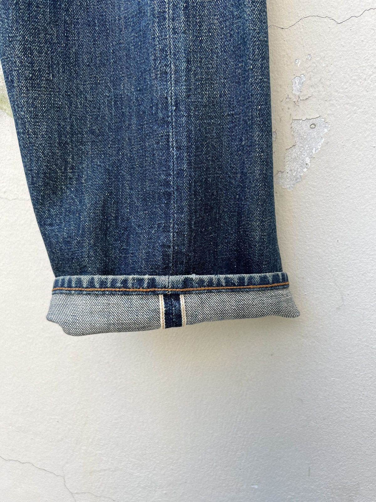 Denime VTG 90s DENIME Orizzonti Ageing Mud Denim Selvedge Jeans Size US 30 / EU 46 - 14 Thumbnail