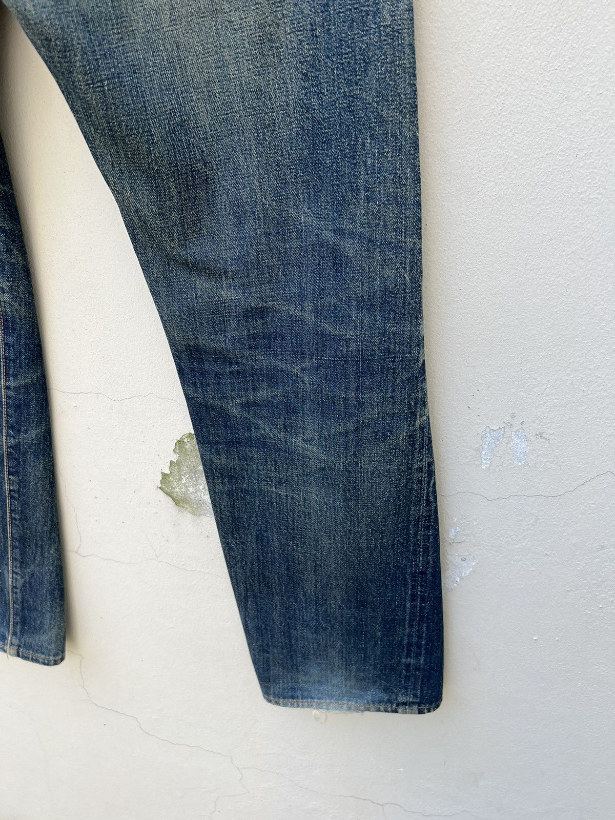 Denime VTG 90s DENIME Orizzonti Ageing Mud Denim Selvedge Jeans Size US 30 / EU 46 - 20 Thumbnail