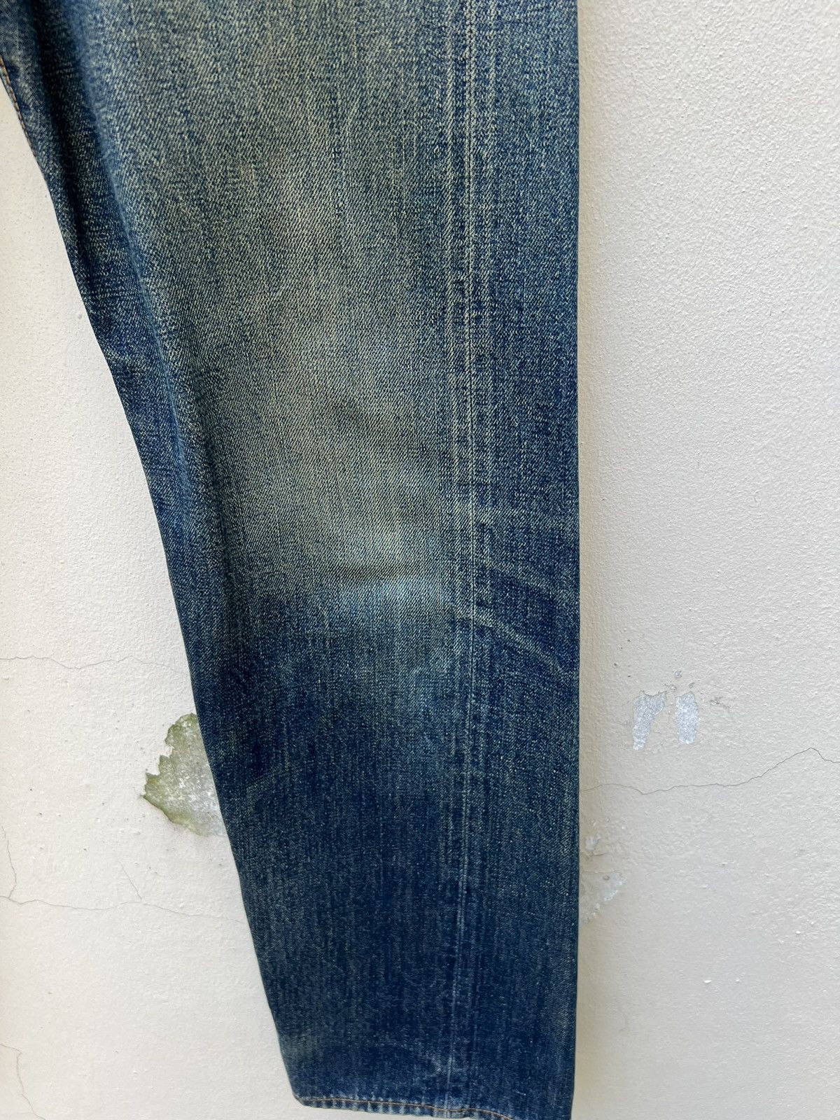 Denime VTG 90s DENIME Orizzonti Ageing Mud Denim Selvedge Jeans Size US 30 / EU 46 - 12 Thumbnail