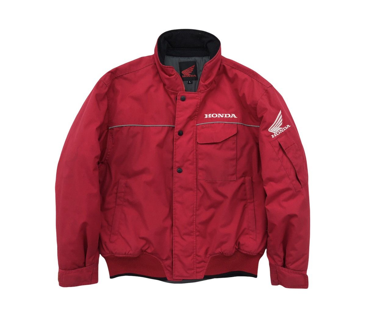 Honda Honda Motor Sport Racing Embroidery Logo Bomber Jacket Size US L / EU 52-54 / 3 - 7 Thumbnail