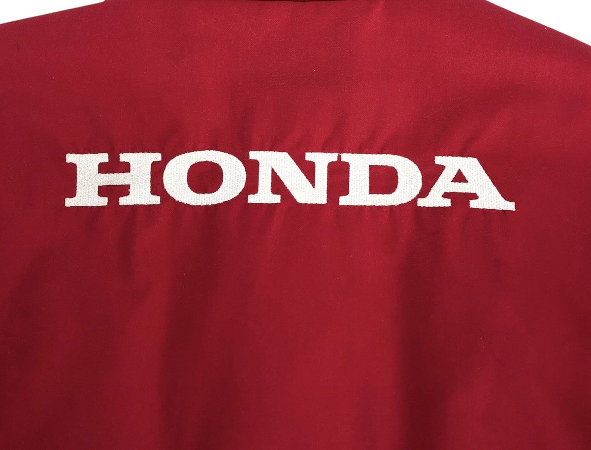 Honda Honda Motor Sport Racing Embroidery Logo Bomber Jacket Size US L / EU 52-54 / 3 - 12 Thumbnail