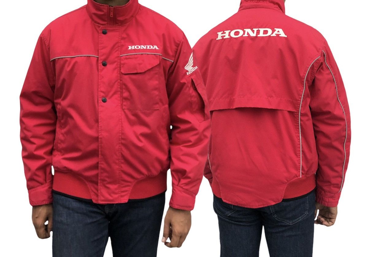 Honda Honda Motor Sport Racing Embroidery Logo Bomber Jacket Size US L / EU 52-54 / 3 - 1 Thumbnail