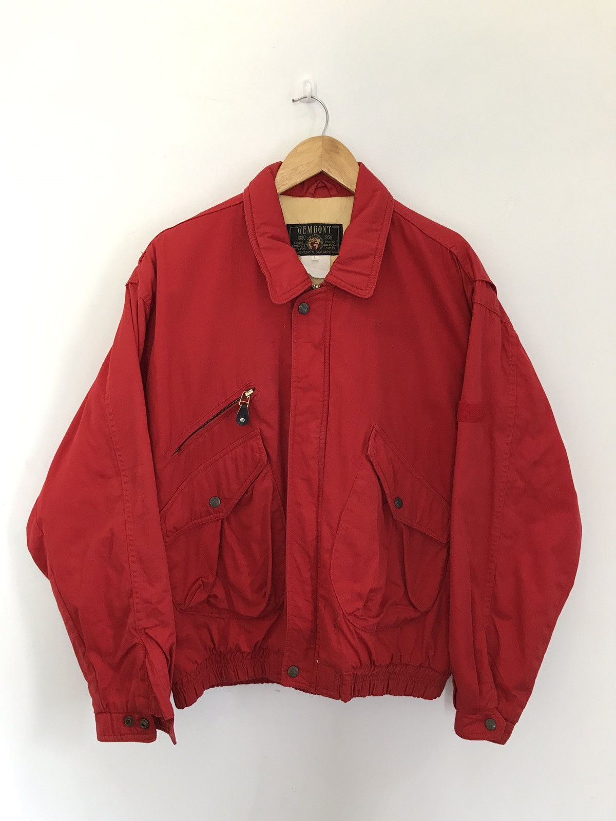 Japanese Brand × Vintage Vintage Japanese Brand Gembony Bomber Jacket Nice Design Size US L / EU 52-54 / 3 - 1 Thumbnail
