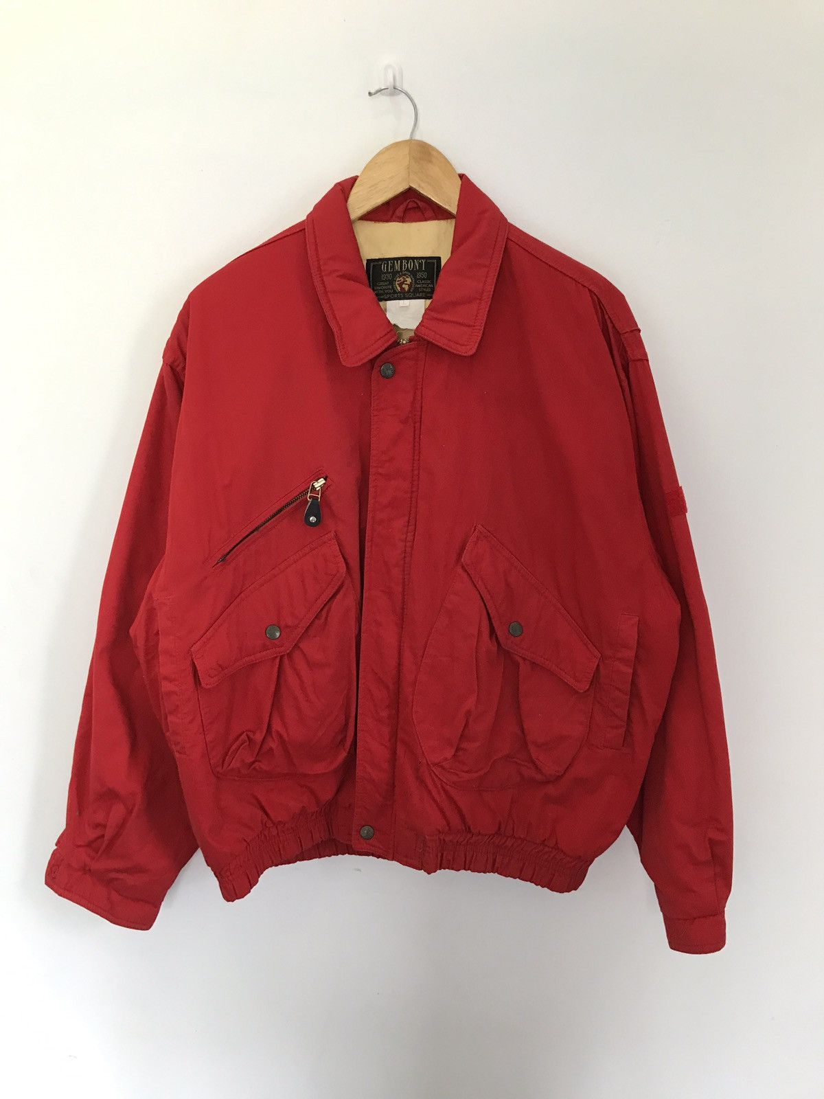 Japanese Brand × Vintage Vintage Japanese Brand Gembony Bomber Jacket Nice Design Size US L / EU 52-54 / 3 - 5 Thumbnail