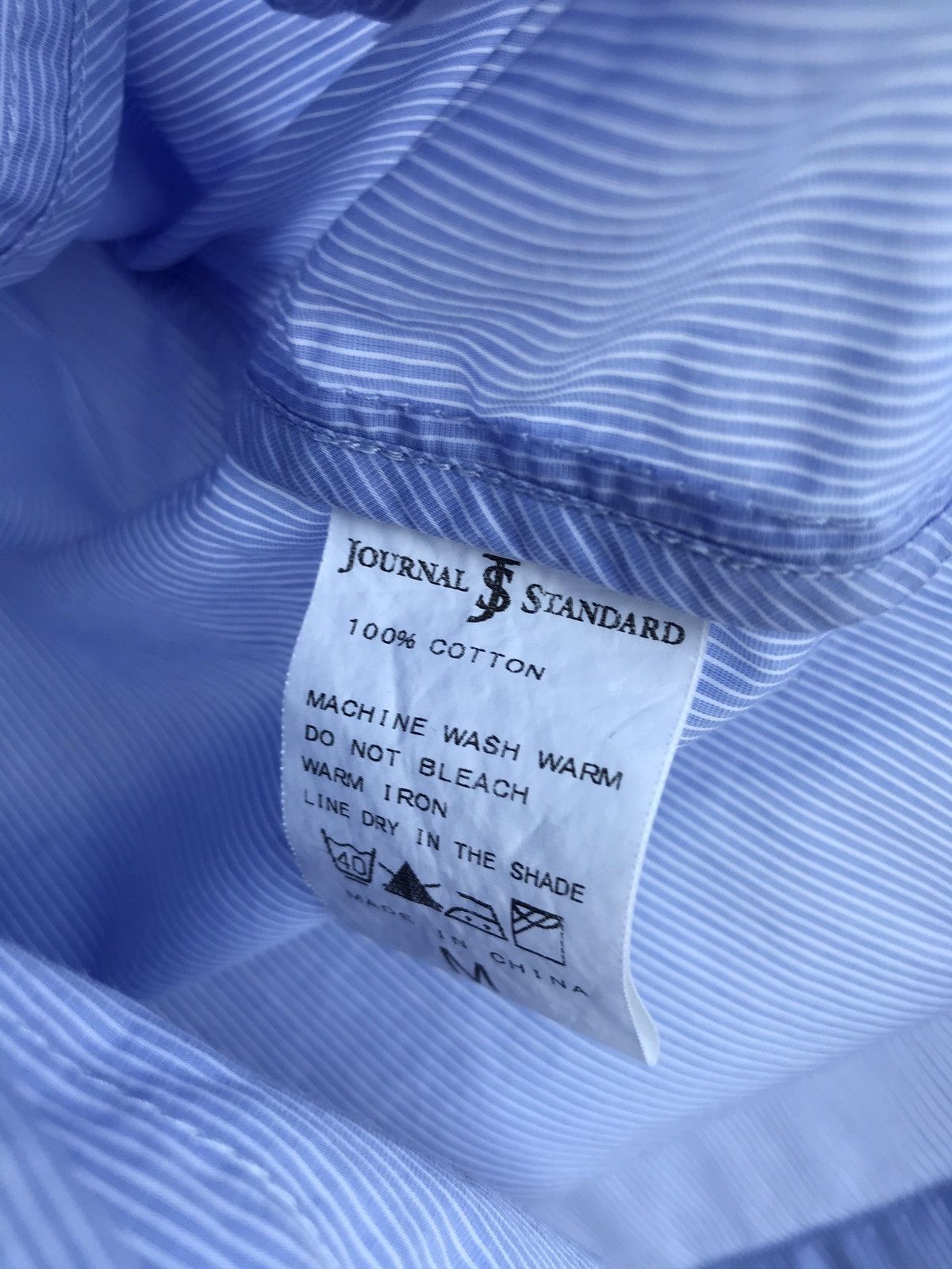 Journal Standard Journal Standard Union Made Light Pinstripes Jacket Size US S / EU 44-46 / 1 - 4 Thumbnail