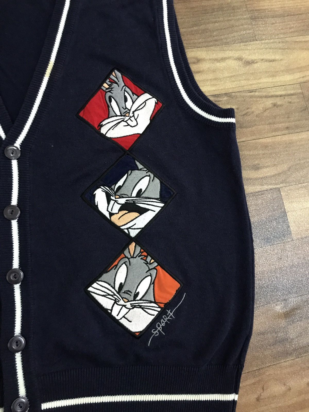 Jean Charles De Castelbajac × Vintage × Warner Bros Vintage Warner Bros x Jean Charles De Castelbajac vest Size US S / EU 44-46 / 1 - 6 Thumbnail