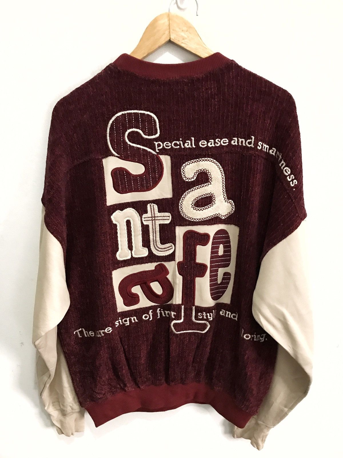 Vintage Santa Fe Big Logo Crewneck Sweatshirt Size US XL / EU 56 / 4 - 1 Thumbnail
