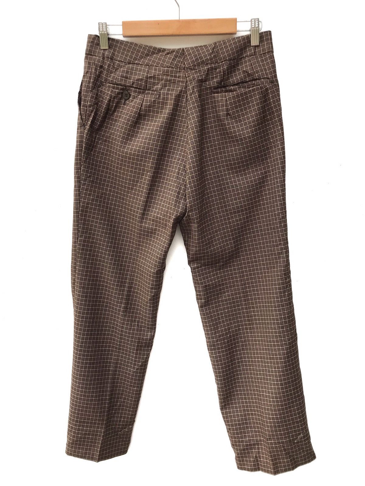 Designer × Japanese Brand Japanese Brand CM Wool Houndstooth Checked Pants Size US 29 - 2 Thumbnail