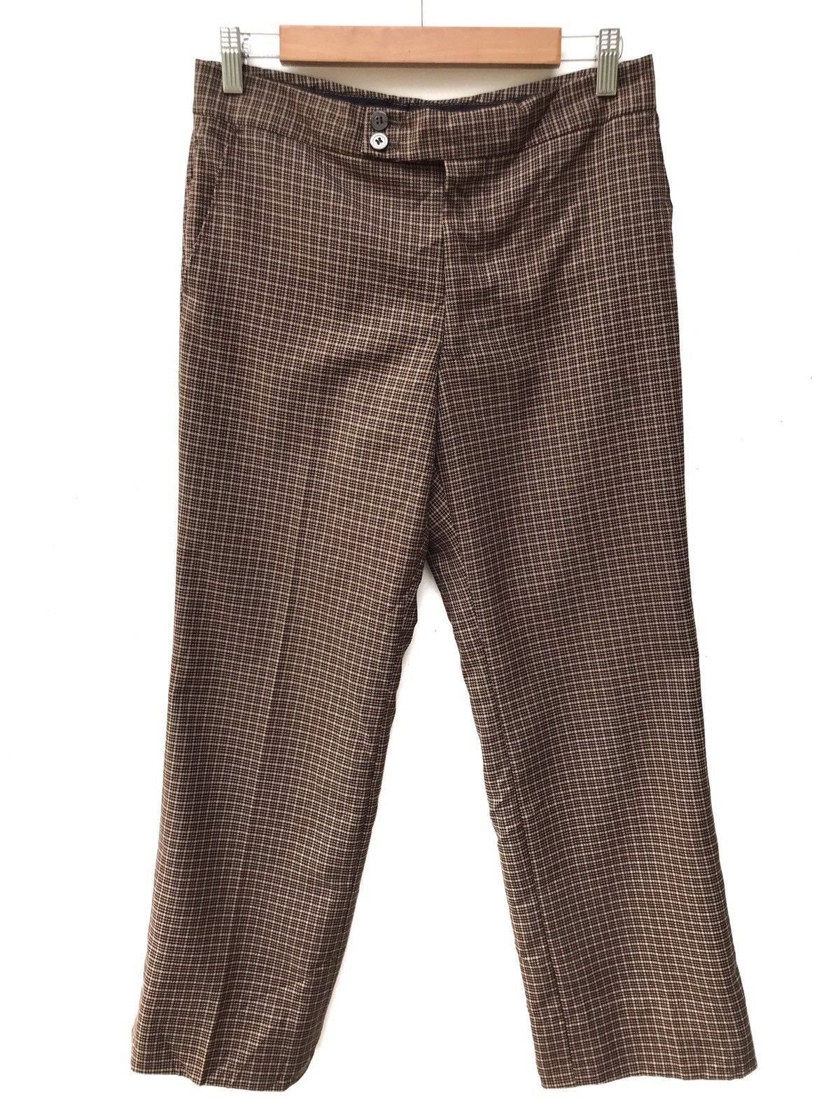 Designer × Japanese Brand Japanese Brand CM Wool Houndstooth Checked Pants Size US 29 - 1 Thumbnail