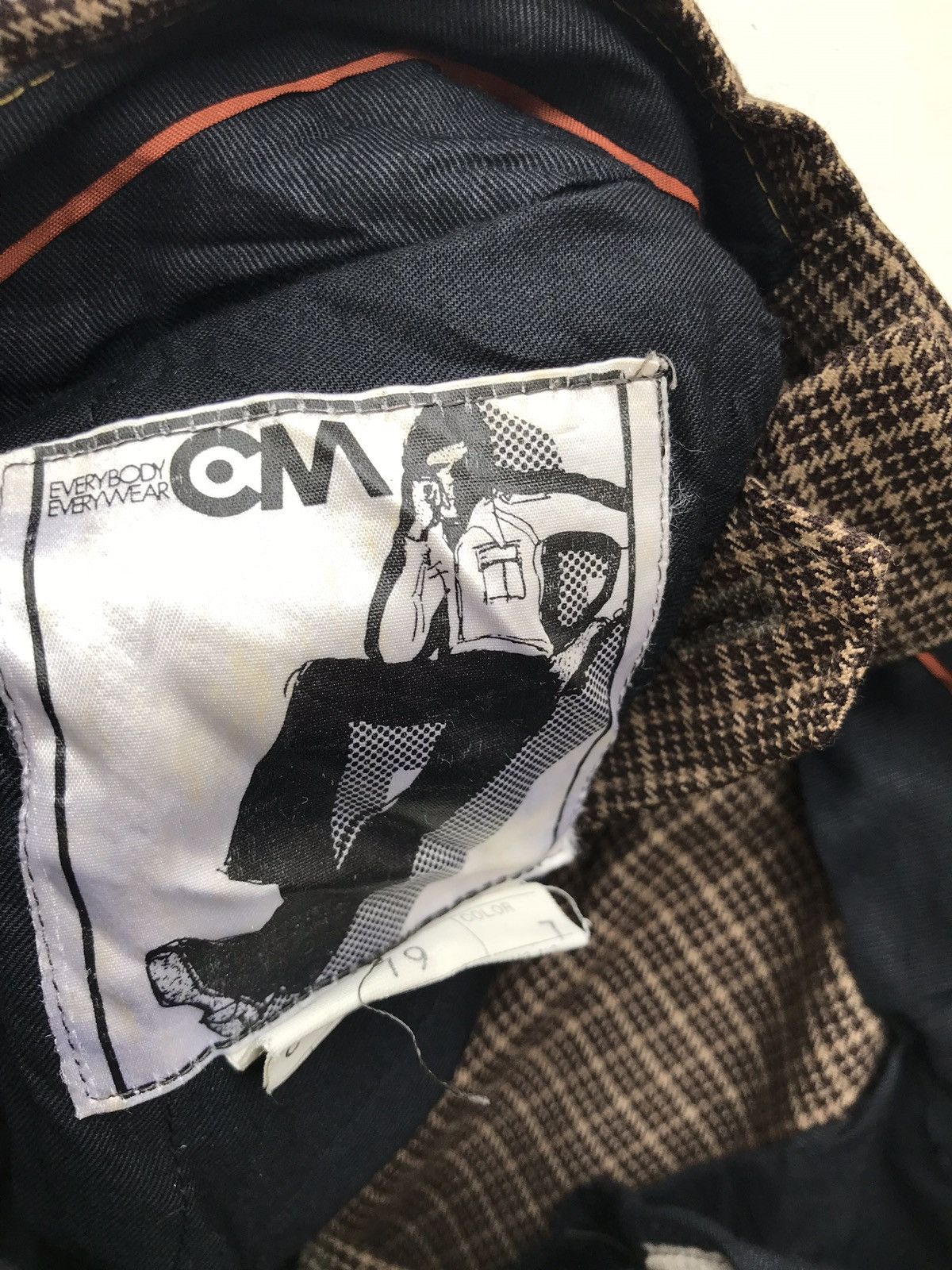 Designer × Japanese Brand Japanese Brand CM Wool Houndstooth Checked Pants Size US 29 - 5 Thumbnail