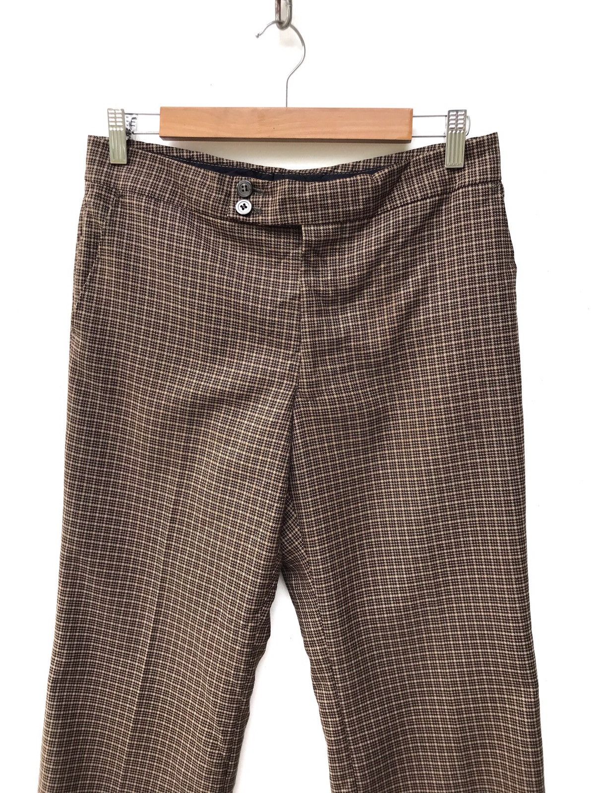 Designer × Japanese Brand Japanese Brand CM Wool Houndstooth Checked Pants Size US 29 - 3 Thumbnail