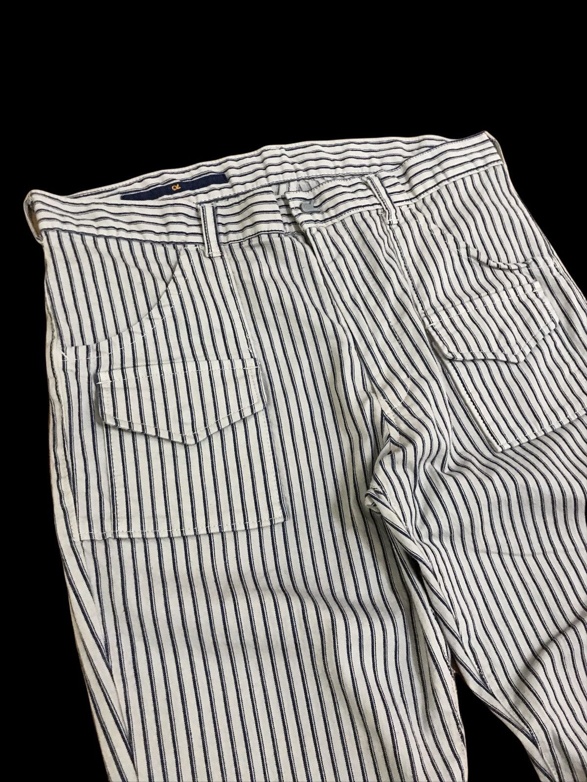 45rpm 45rpm Horizontal Bushpant Horizontal Stripes Size US 30 / EU 46 - 1 Thumbnail