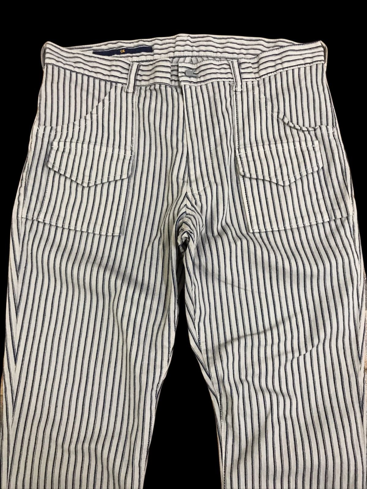 45rpm 45rpm Horizontal Bushpant Horizontal Stripes Size US 30 / EU 46 - 4 Thumbnail