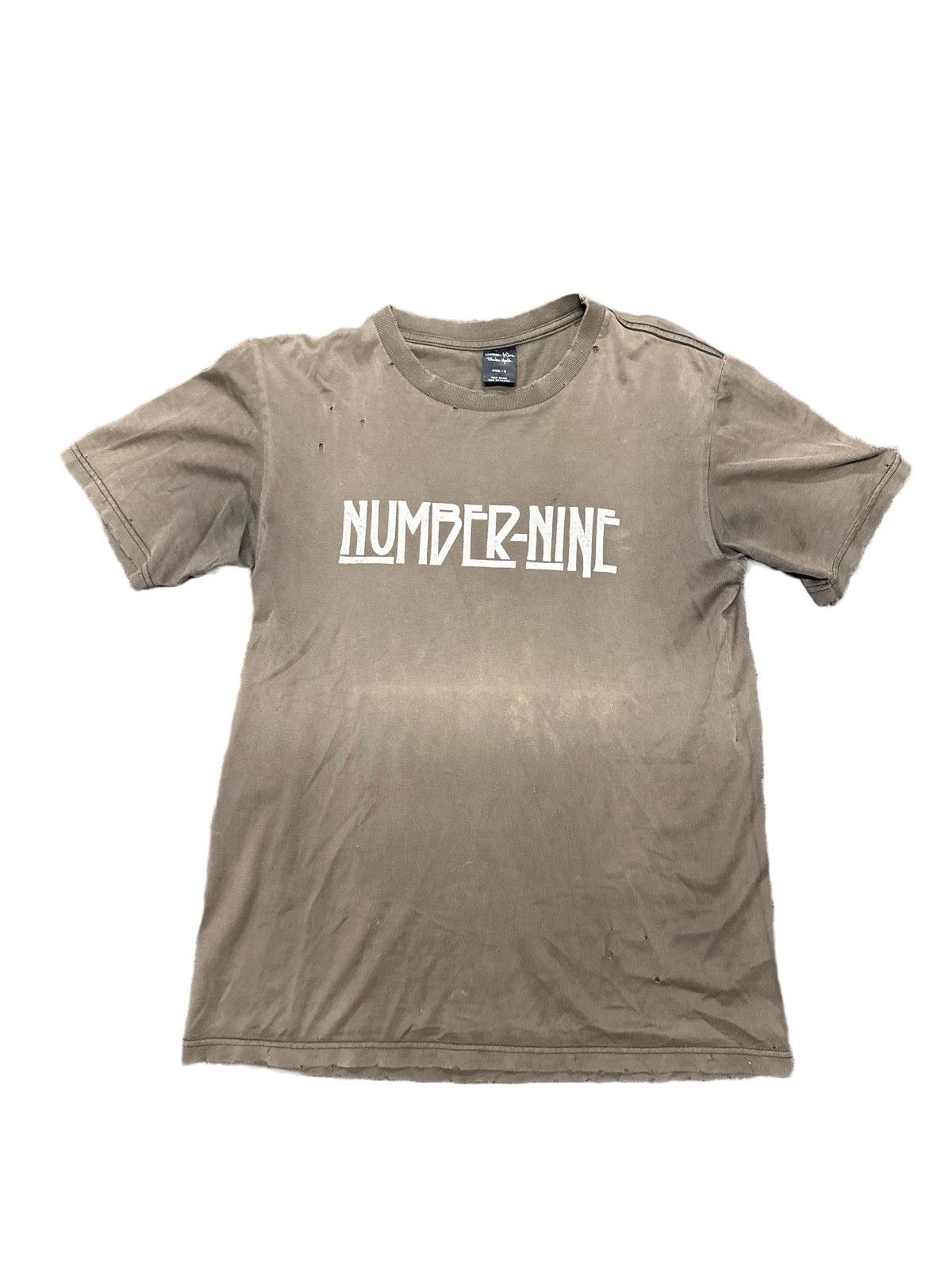 NUMBER NINE Led Zeppelin モチーフT archive Pre-owned Number N Ine Number (n)ine Led Zeppelin Tee Ss05 In