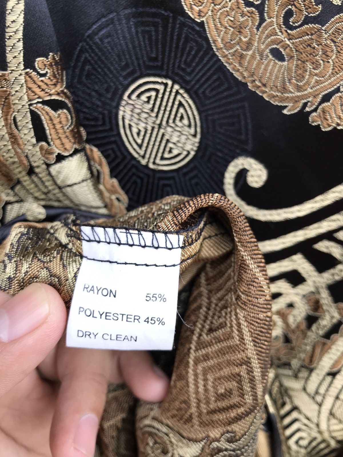 Japanese Brand Japanese Traditional Chinese Cheongsam Long Button Jacket Size US M / EU 48-50 / 2 - 8 Thumbnail