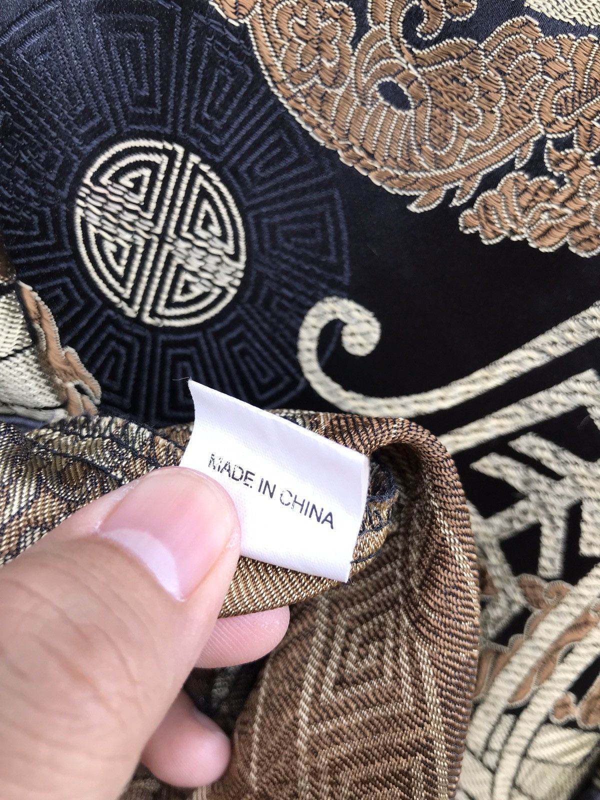 Japanese Brand Japanese Traditional Chinese Cheongsam Long Button Jacket Size US M / EU 48-50 / 2 - 9 Thumbnail