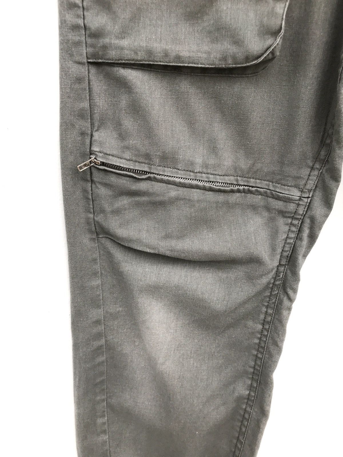 Japanese Brand Japanese Double Waist Multipocket Pant Rick Owens Style Size US 28 / EU 44 - 6 Thumbnail