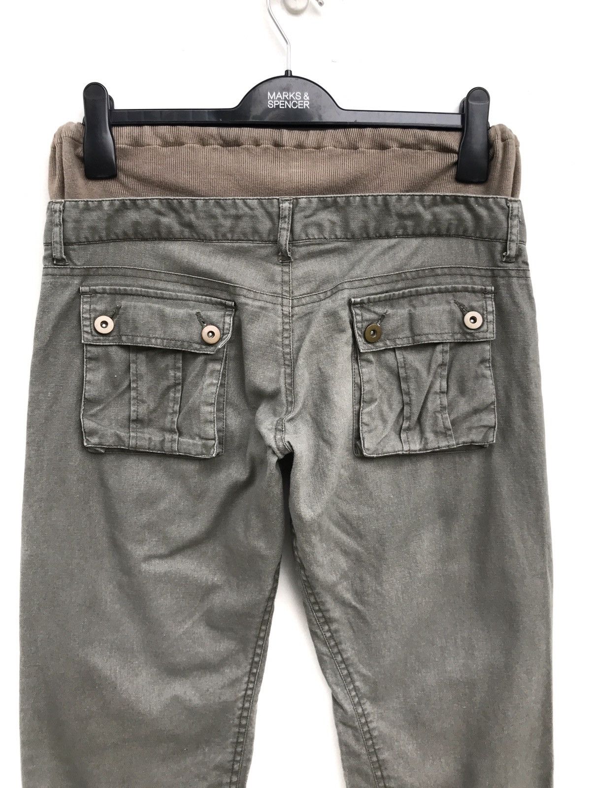 Japanese Brand Japanese Double Waist Multipocket Pant Rick Owens Style Size US 28 / EU 44 - 8 Thumbnail