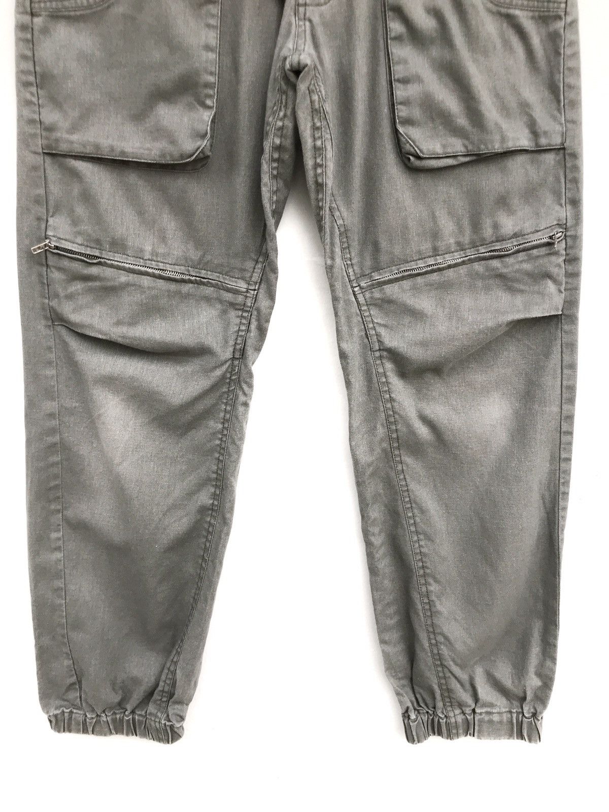 Japanese Brand Japanese Double Waist Multipocket Pant Rick Owens Style Size US 28 / EU 44 - 4 Thumbnail