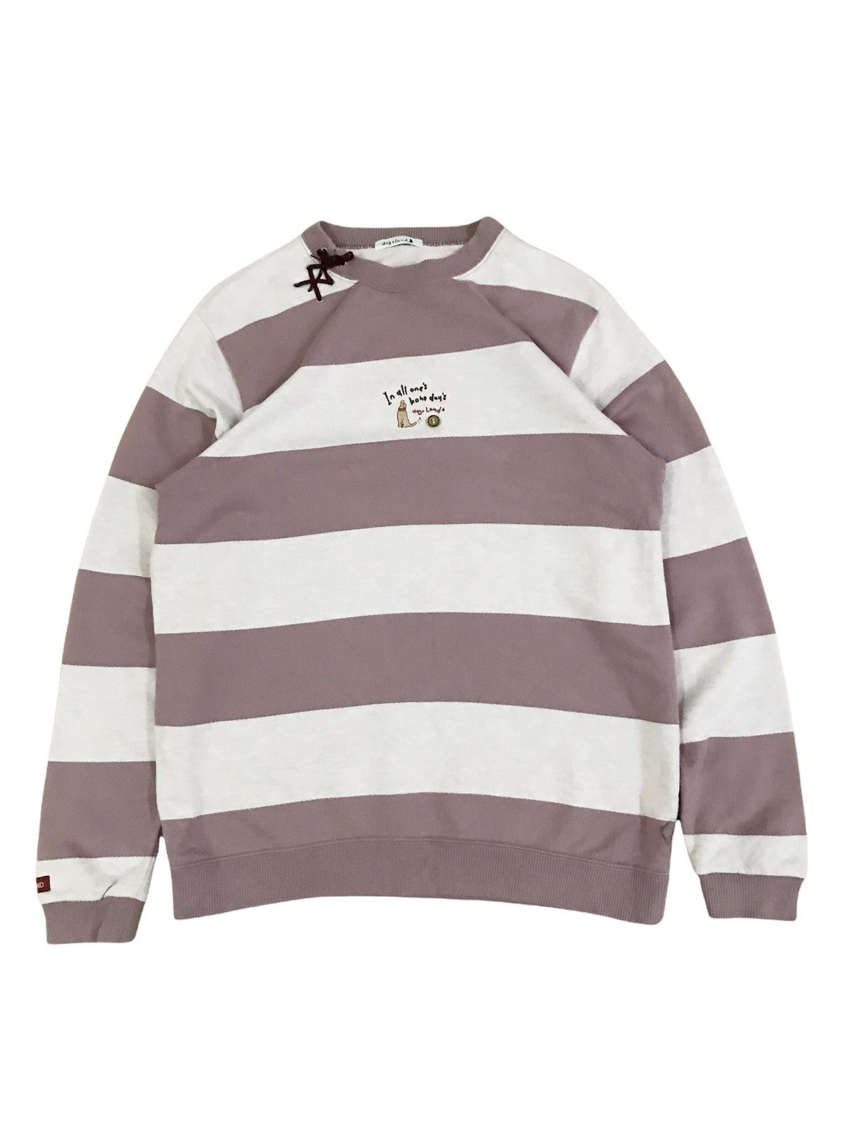 Vintage Vintage Dogsland Stripes Sweatshirt Size US S / EU 44-46 / 1 - 1 Thumbnail