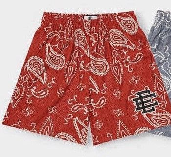 Eric Emanuel Eric Emanuel red paisley medium shorts Size US 30 / EU 46 - 1 Thumbnail