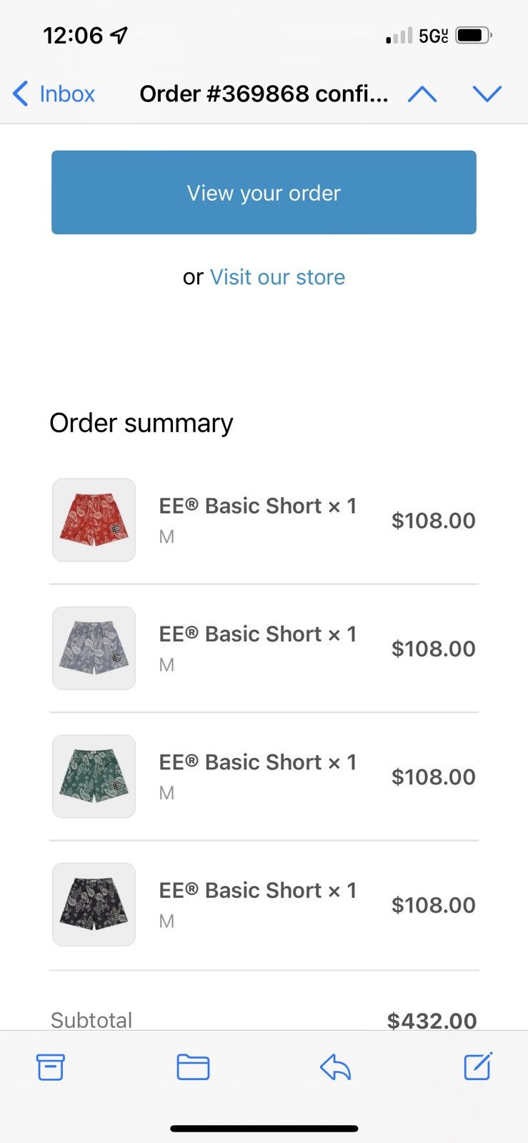 Eric Emanuel Eric Emanuel red paisley medium shorts Size US 30 / EU 46 - 2 Thumbnail