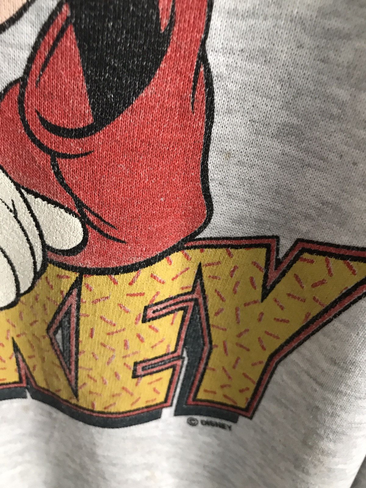Mickey Mouse × Vintage Vintage Mickey Mouse Made In USA Crewneck Sweatshirt Size US L / EU 52-54 / 3 - 4 Thumbnail