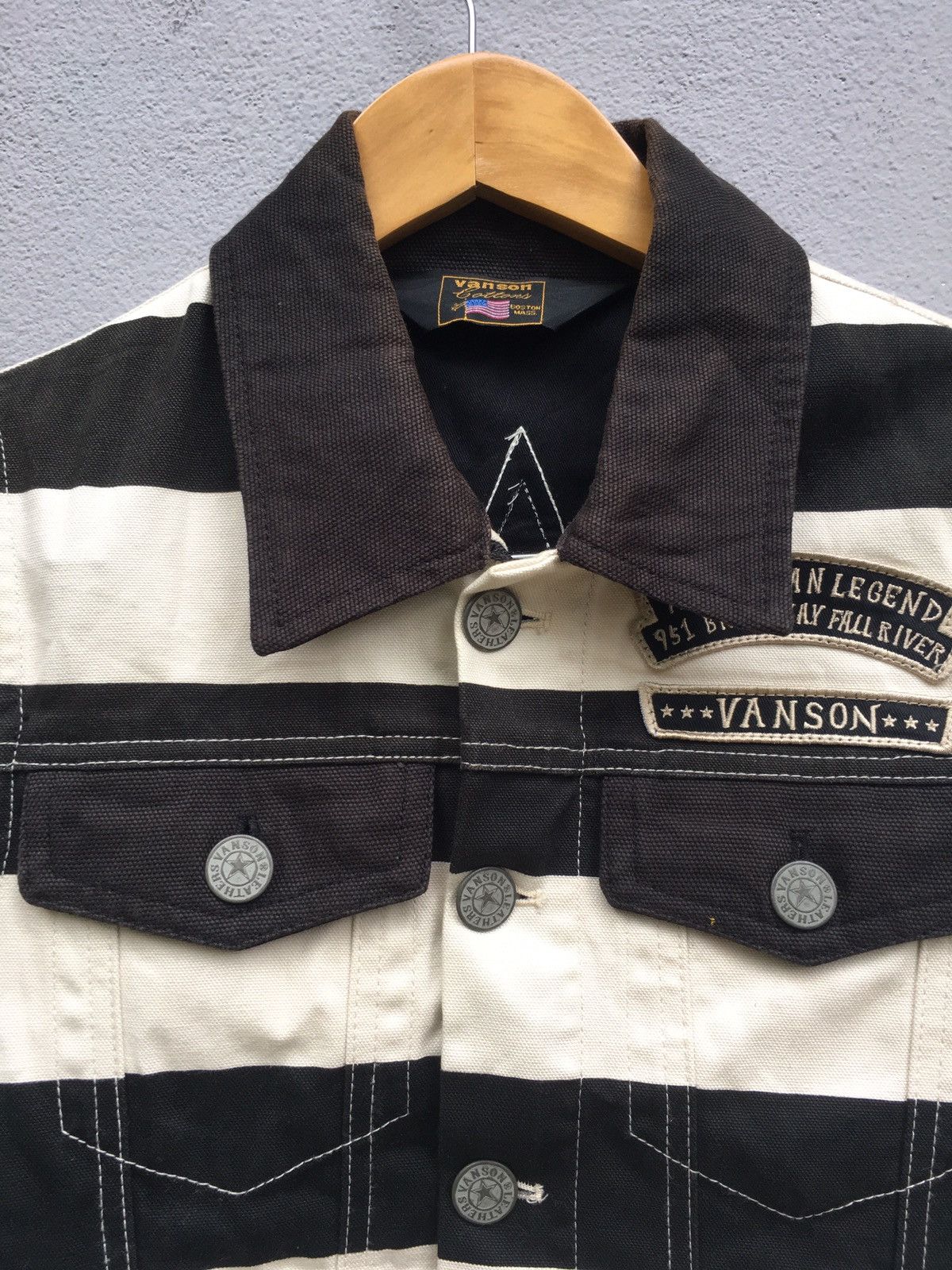 Vanson Leathers × Vintage Vanson leather sleeveless jacket Size US S / EU 44-46 / 1 - 4 Thumbnail