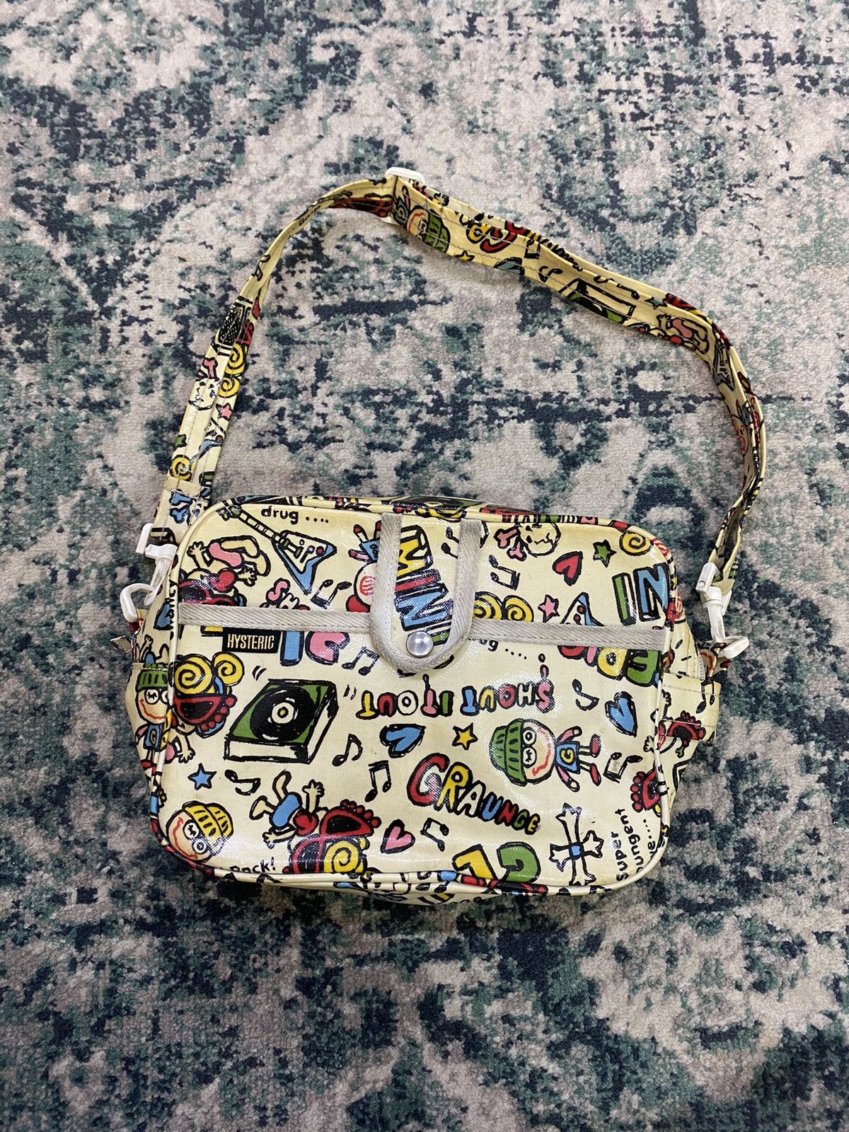 Hysteric Glamour Vintage Hysteric Full Print Shoulder Bag Size ONE SIZE - 5 Thumbnail