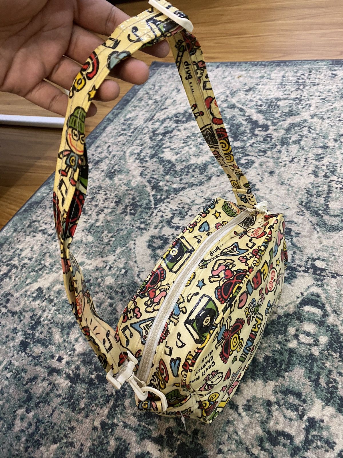 Hysteric Glamour Vintage Hysteric Full Print Shoulder Bag Size ONE SIZE - 9 Thumbnail