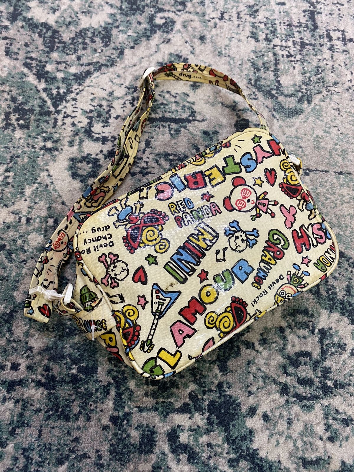 Hysteric Glamour Vintage Hysteric Full Print Shoulder Bag Size ONE SIZE - 10 Thumbnail