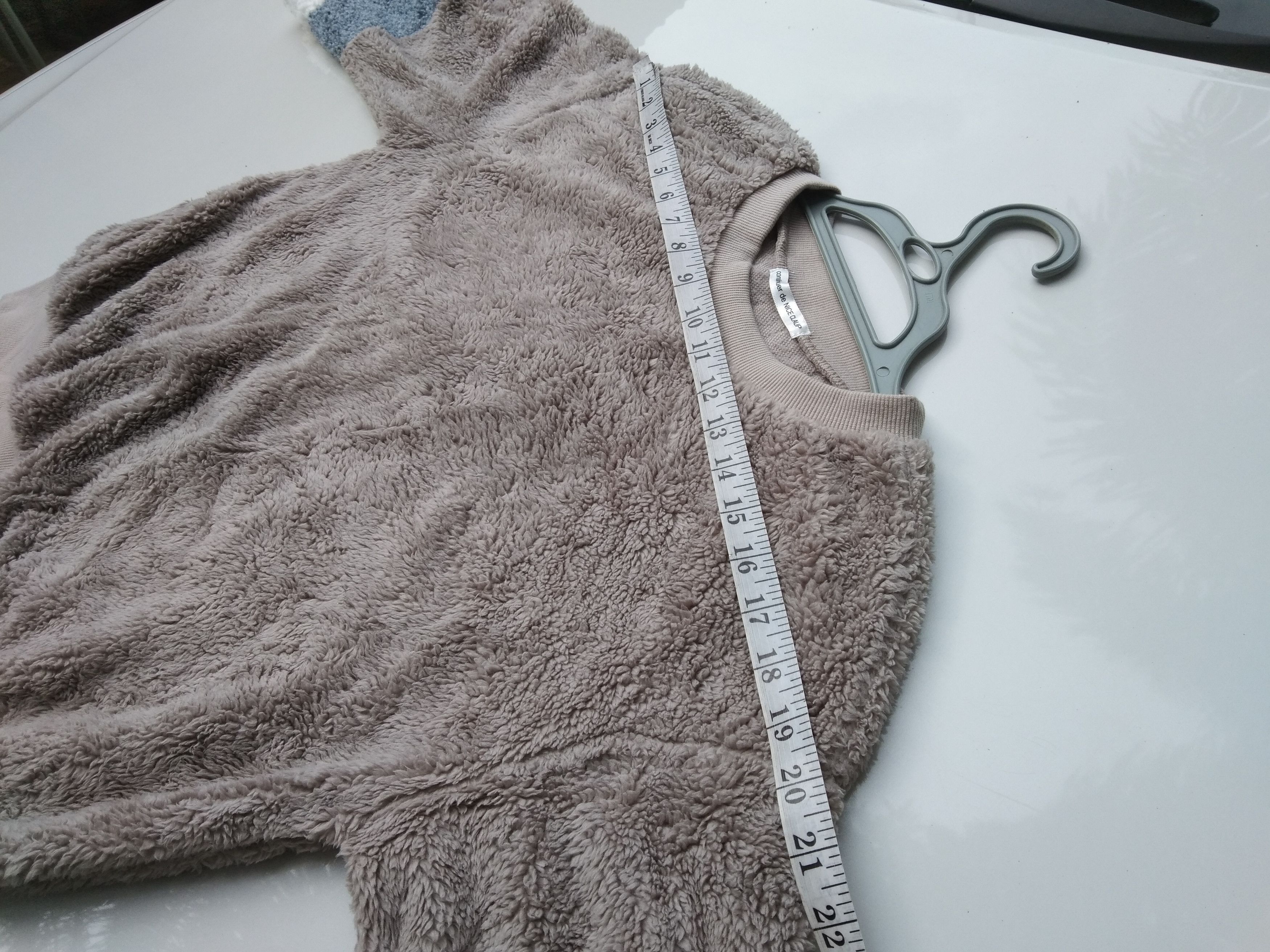 Japanese Brand Continuer de Nice Claup Faux fur Cropped Sweater Size M / US 6-8 / IT 42-44 - 12 Thumbnail