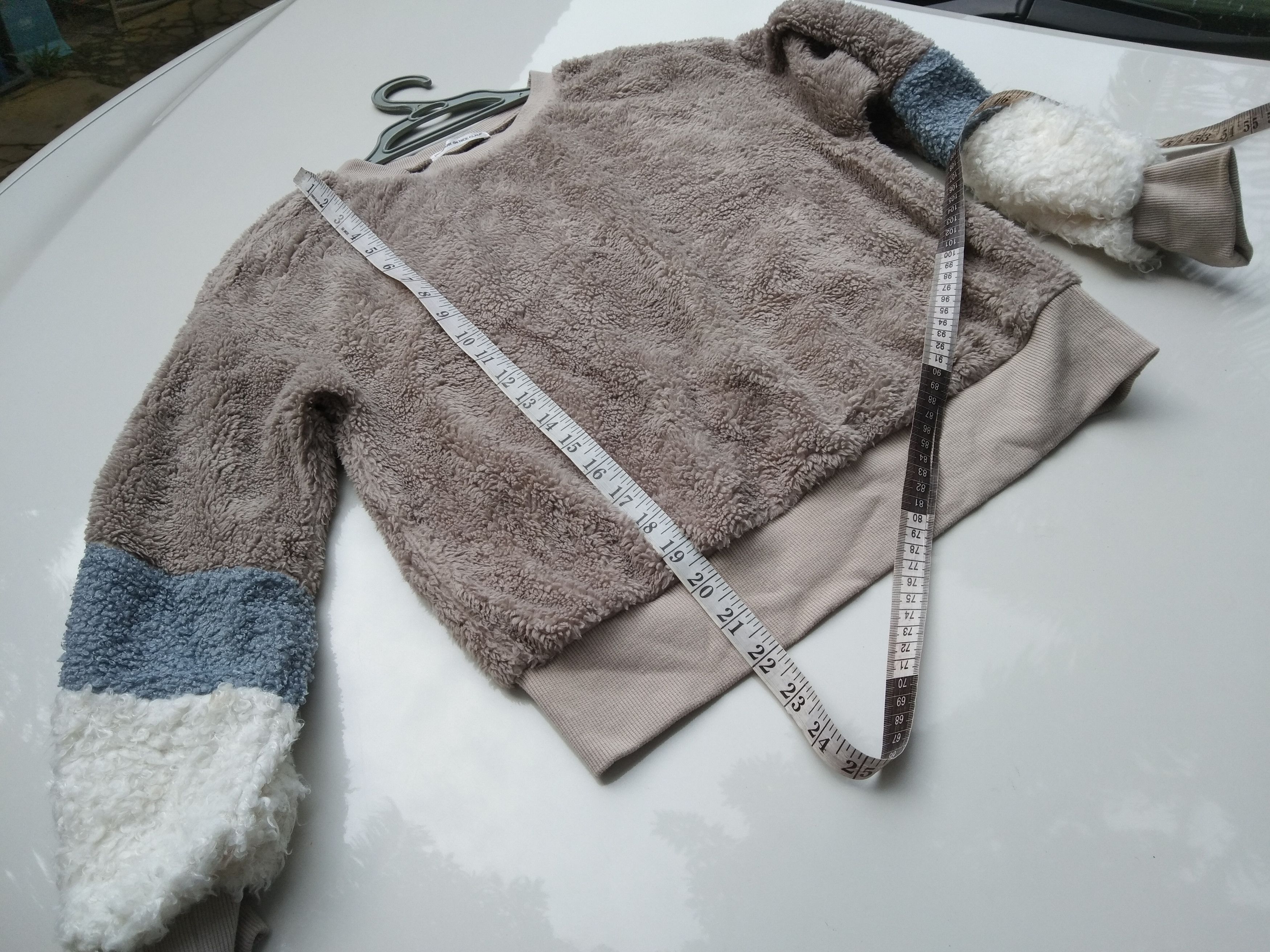 Japanese Brand Continuer de Nice Claup Faux fur Cropped Sweater Size M / US 6-8 / IT 42-44 - 10 Thumbnail