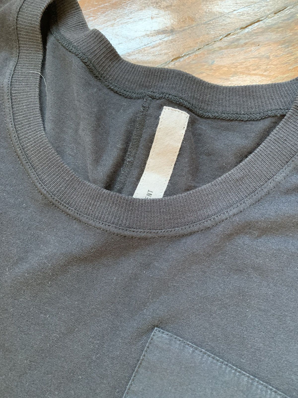 Damir Doma Black Fine Cotton Patch Stripe Oversize T-shirt Worn Once Size US M / EU 48-50 / 2 - 8 Thumbnail