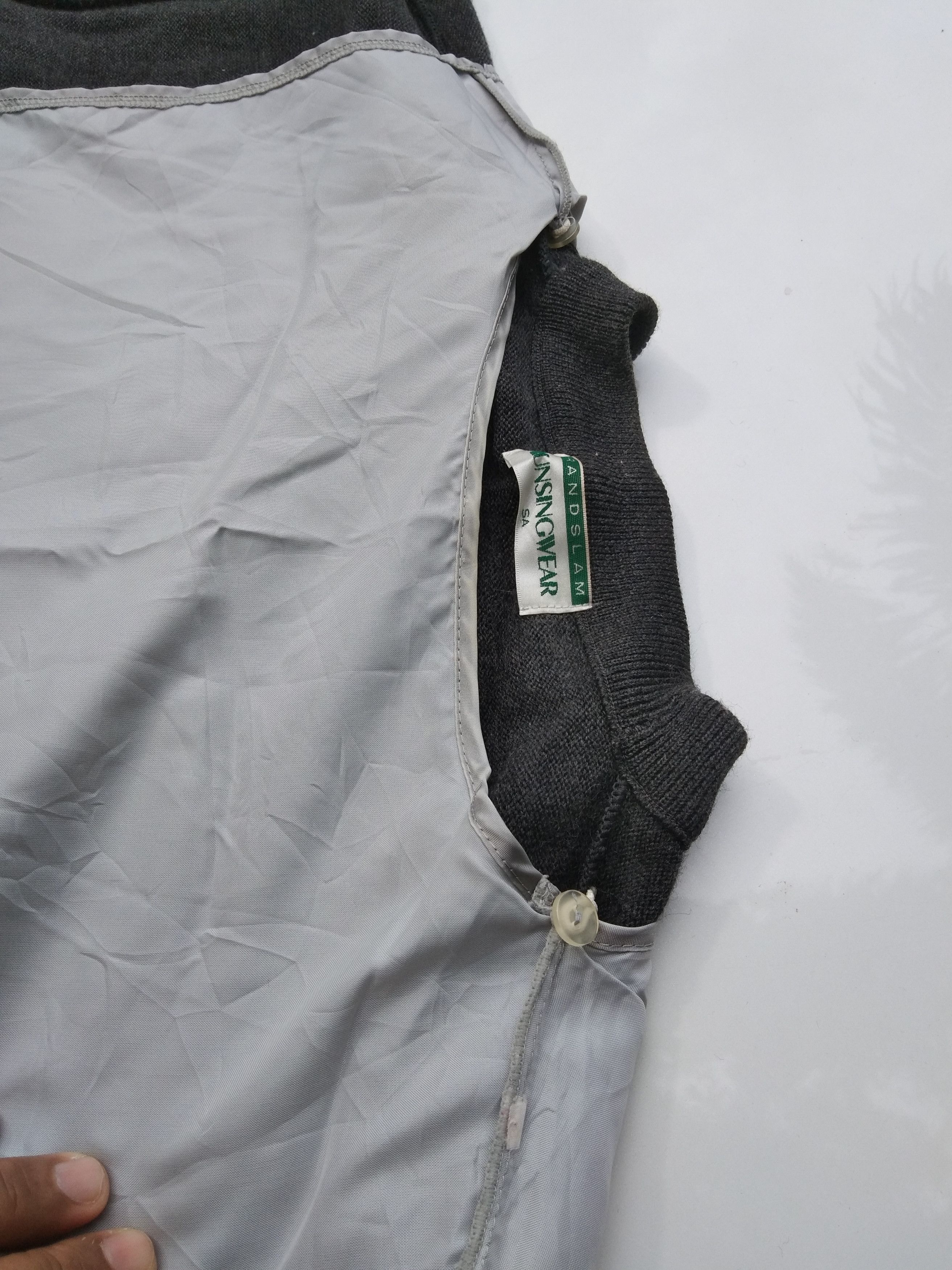 Aran Isles Knitwear × Grand Slam × Vintage MADE IN JAPAN MUSINGWEAR KNIT SWEATER Size US L / EU 52-54 / 3 - 8 Thumbnail