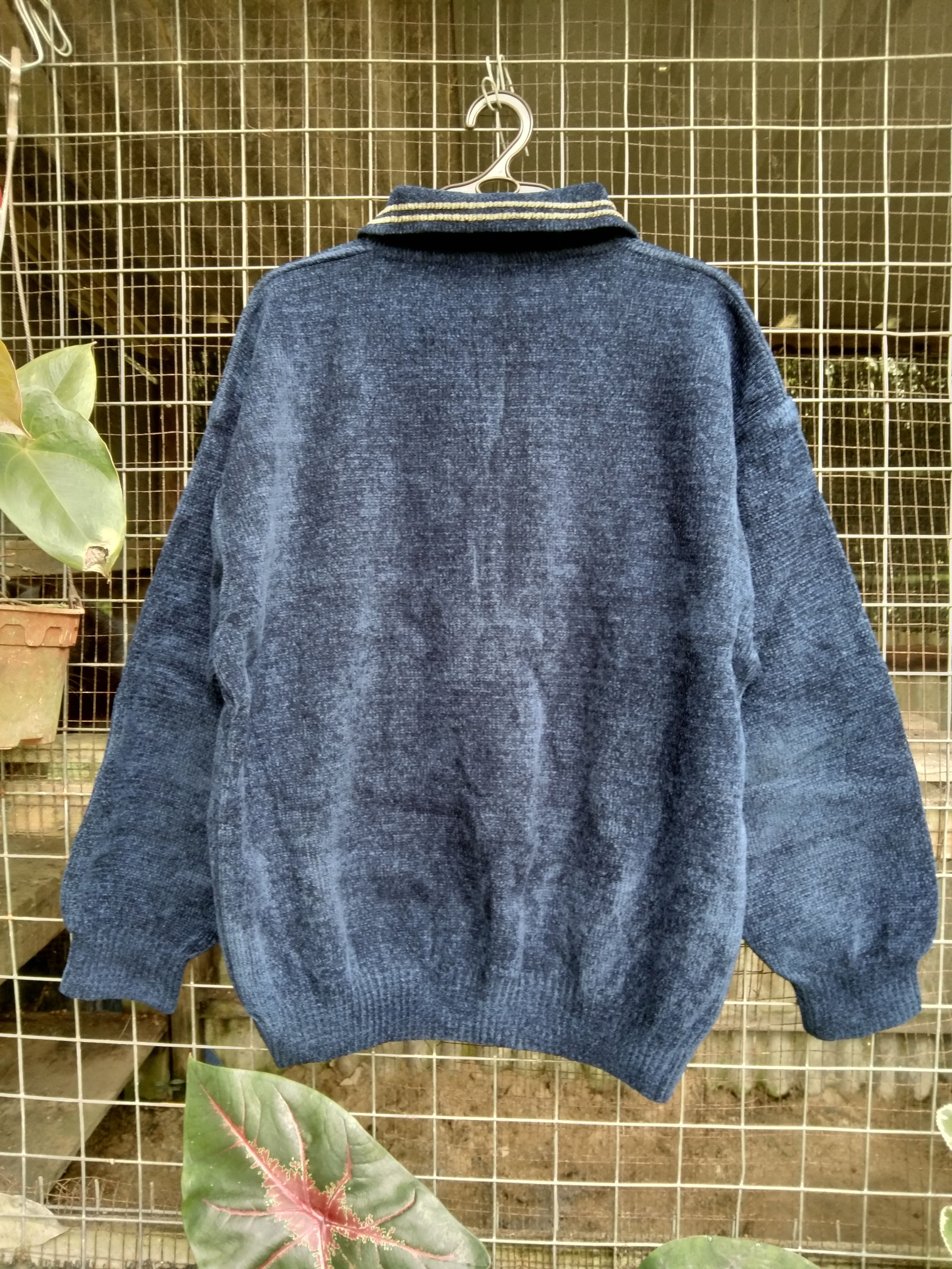 Other JAPANESE REYMO HALF ZIPPER KNIT SWEATER Size US L / EU 52-54 / 3 - 4 Thumbnail