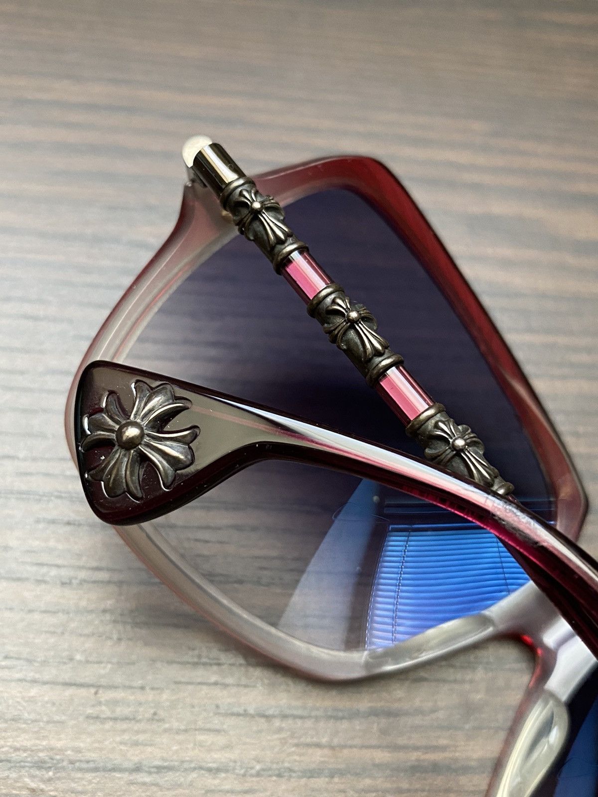 Chrome Hearts IKU-IKU Chrome Hearts Sunglasses Size ONE SIZE - 8 Thumbnail