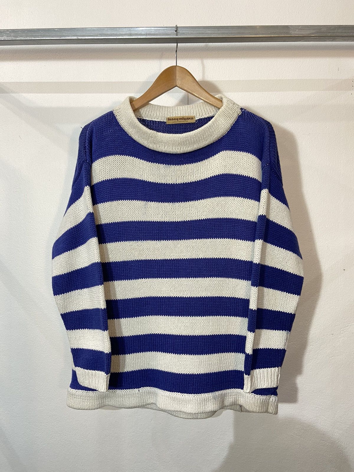 Issey Miyake Issey Miyake vintage Logo Knitted Sweater Size US M / EU 48-50 / 2 - 9 Thumbnail