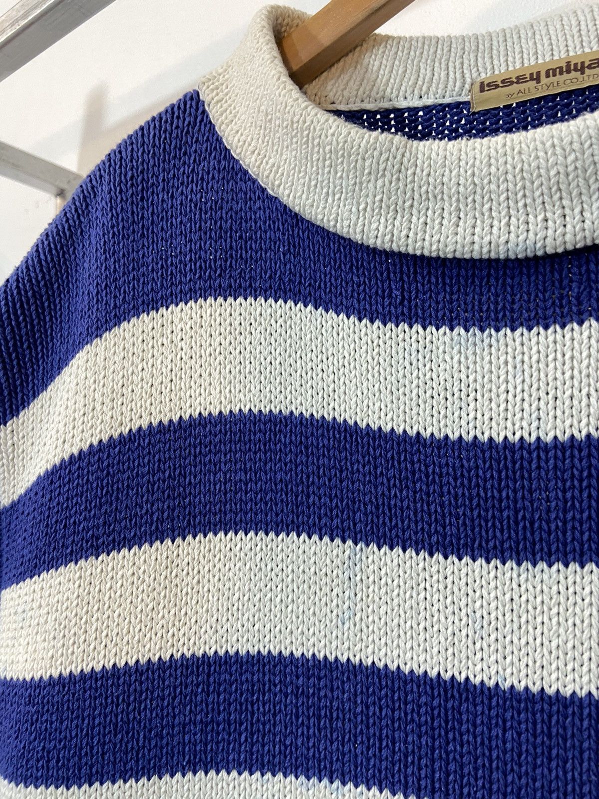 Issey Miyake Issey Miyake vintage Logo Knitted Sweater Size US M / EU 48-50 / 2 - 13 Thumbnail