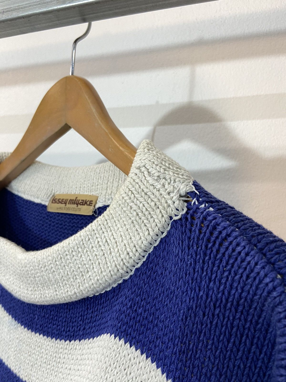 Issey Miyake Issey Miyake vintage Logo Knitted Sweater Size US M / EU 48-50 / 2 - 18 Thumbnail