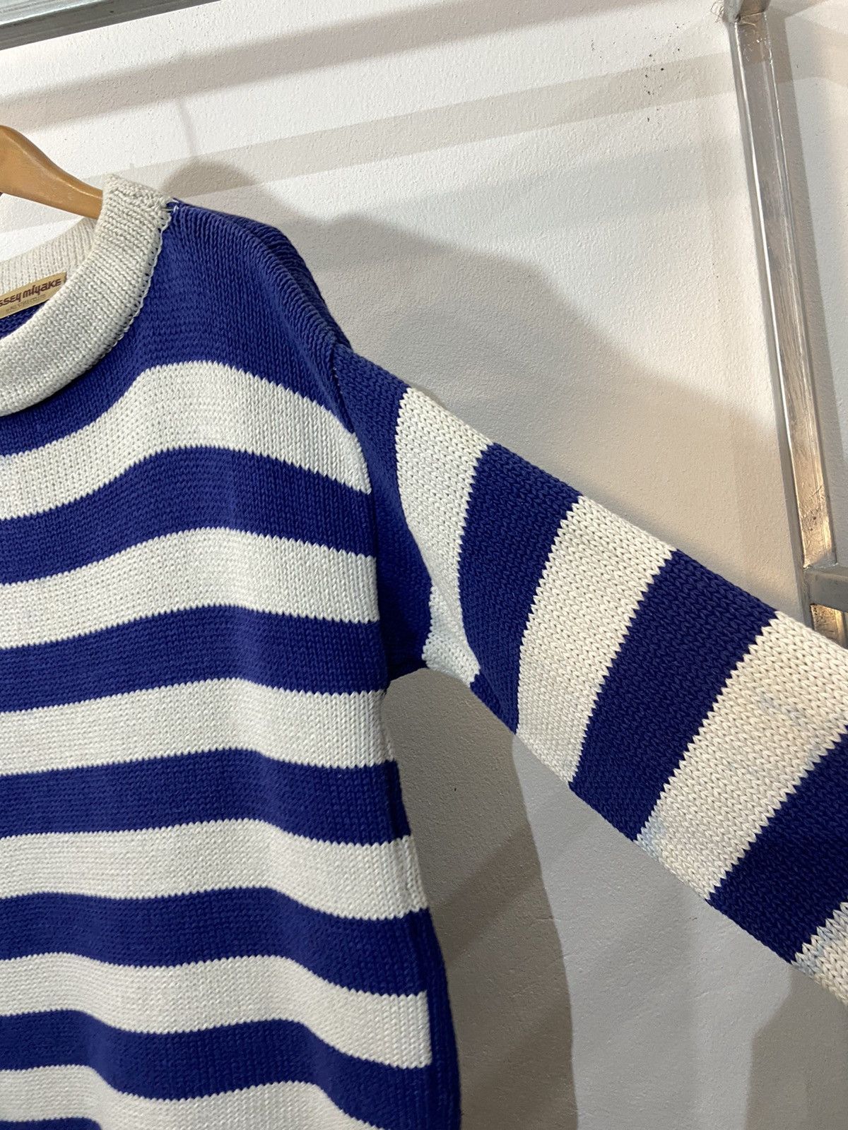 Issey Miyake Issey Miyake vintage Logo Knitted Sweater Size US M / EU 48-50 / 2 - 14 Thumbnail