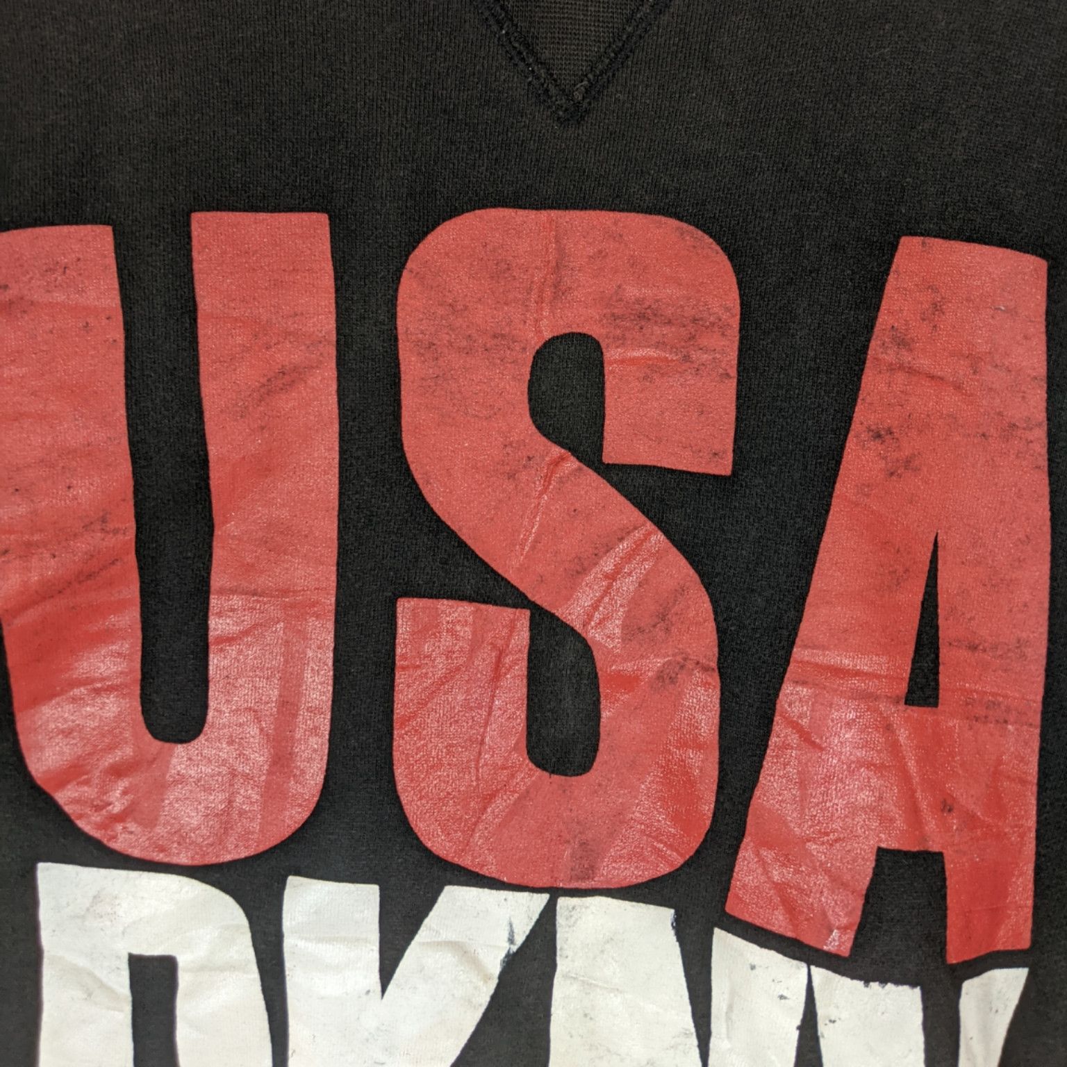 DKNY Vintage 90's DKNY USA Big Spell Out Logo Jumper Sweatshirt Size US XL / EU 56 / 4 - 8 Thumbnail