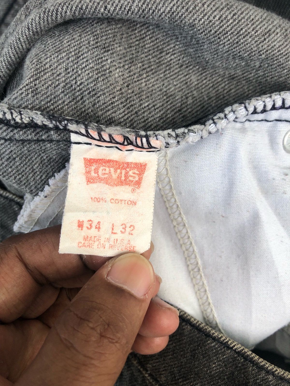 Levi's 🔥Vintage Retro Levi’s 505 Orange Tab Jeans🔥 Size US 32 / EU 48 - 10 Thumbnail
