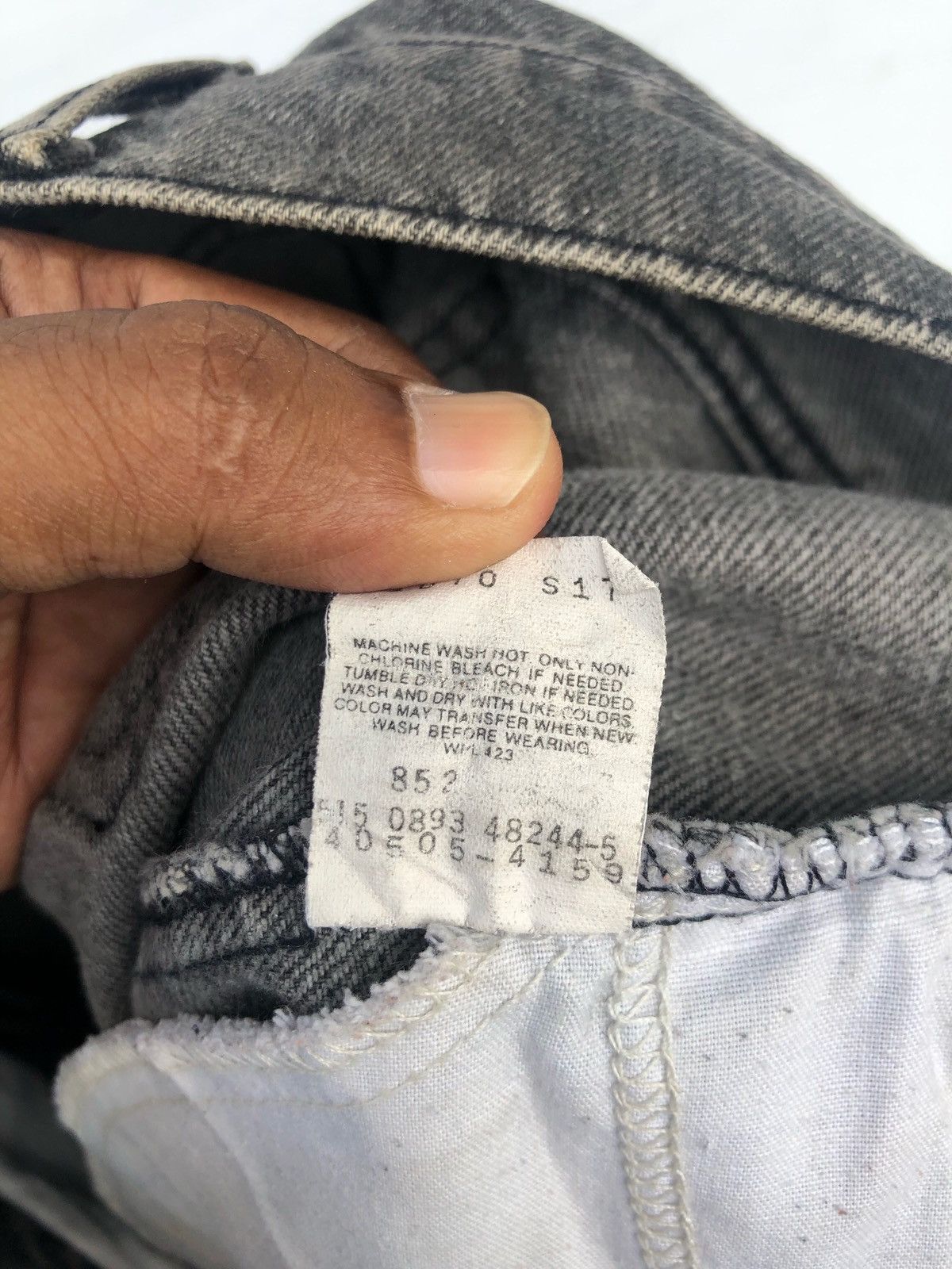Levi's 🔥Vintage Retro Levi’s 505 Orange Tab Jeans🔥 Size US 32 / EU 48 - 9 Thumbnail