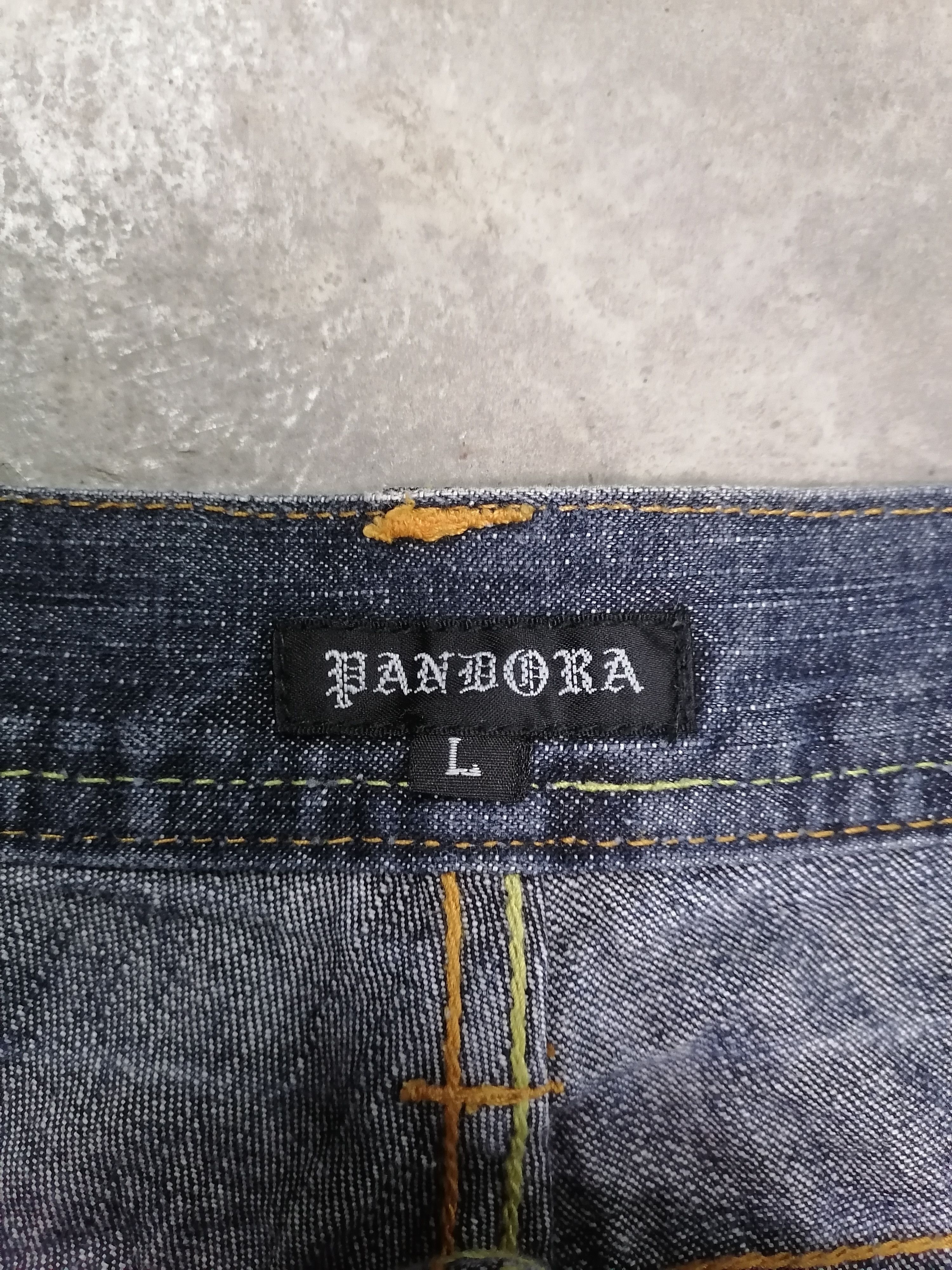 Japanese Brand Rare🔥Pandora Flare Faded Blue Bushpant⚡⚡⚡ Size US 30 / EU 46 - 8 Thumbnail