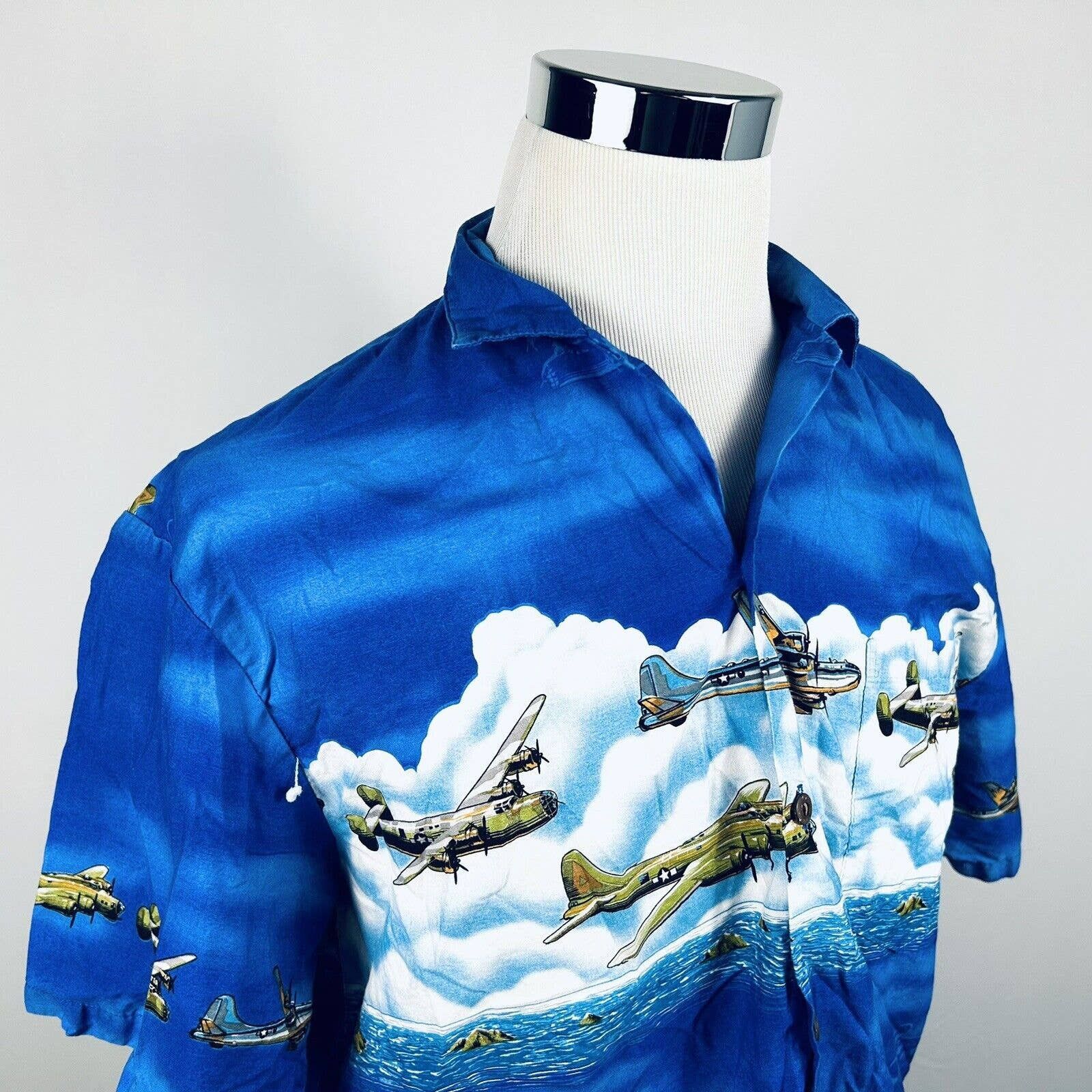 Chemise Hawaïenne Aviation Militaire Vietnam Aloha - Unisexe - Multicolore