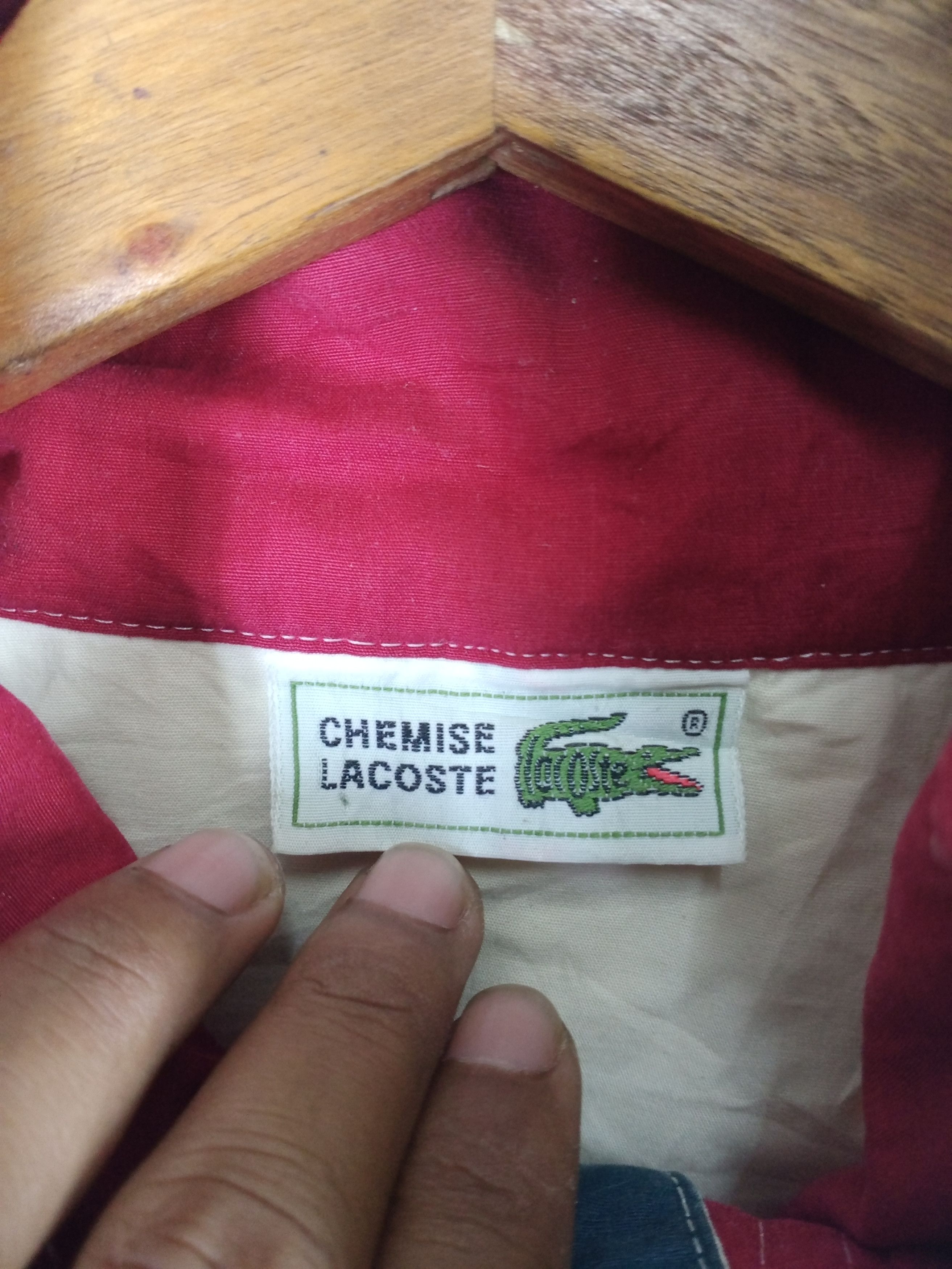 Lacoste Vintage Chemise Lacoste Jacket Size US XL / EU 56 / 4 - 4 Thumbnail