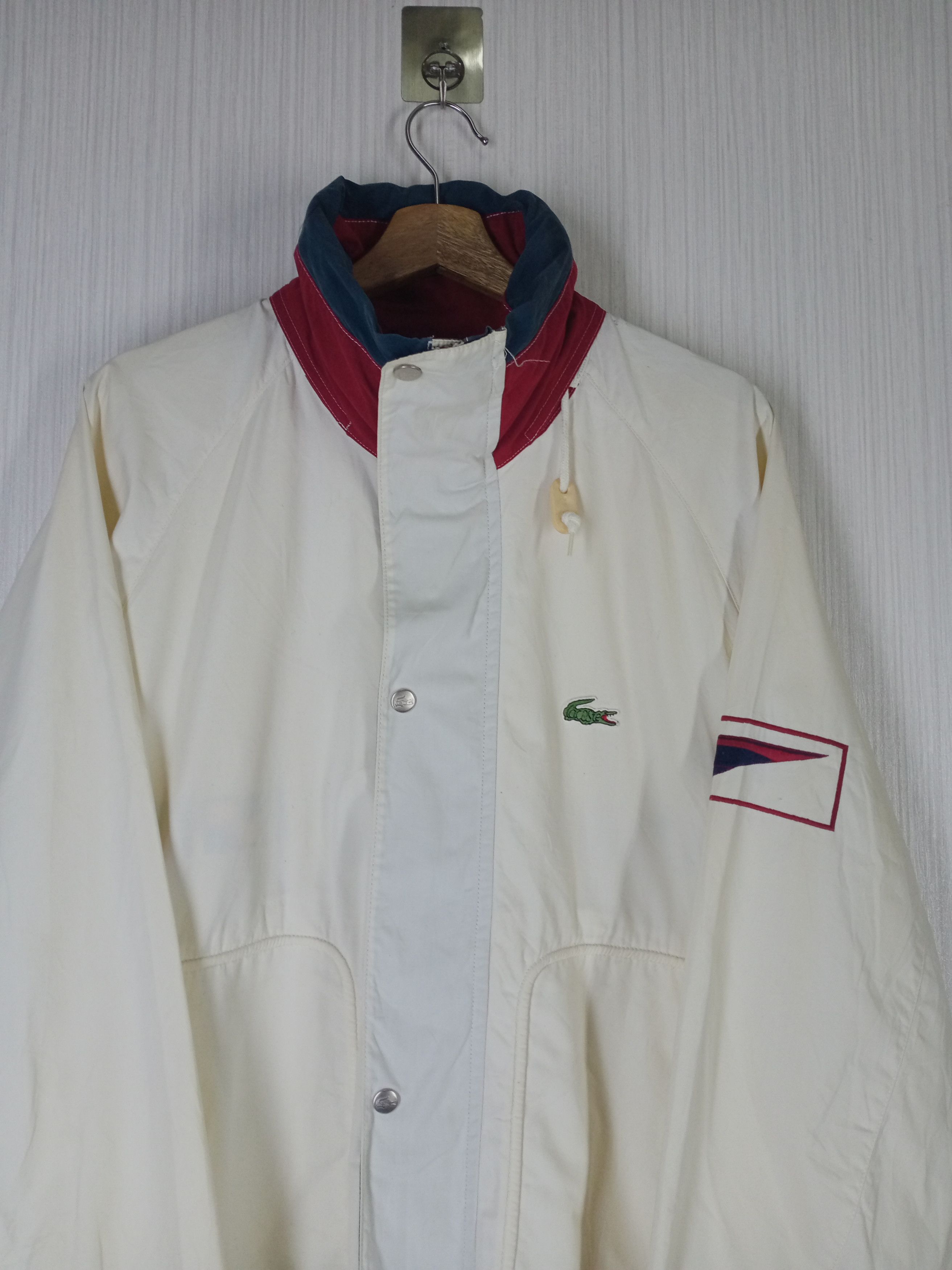 Lacoste Vintage Chemise Lacoste Jacket Size US XL / EU 56 / 4 - 2 Thumbnail
