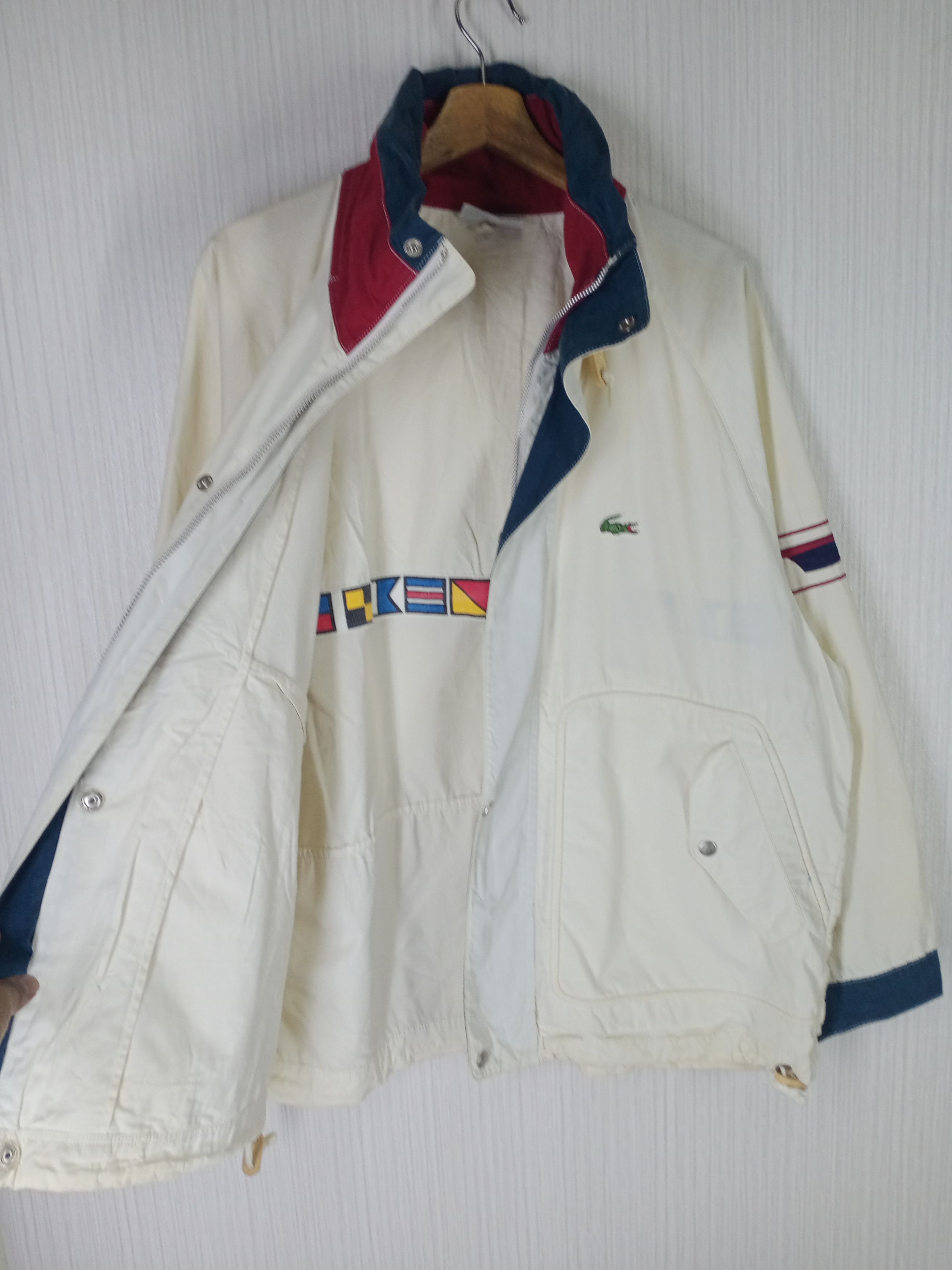 Lacoste Vintage Chemise Lacoste Jacket Size US XL / EU 56 / 4 - 3 Thumbnail